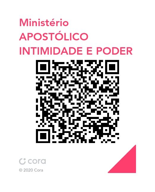 QR Code PIX Ministério Apostólico Intimidade e Poder